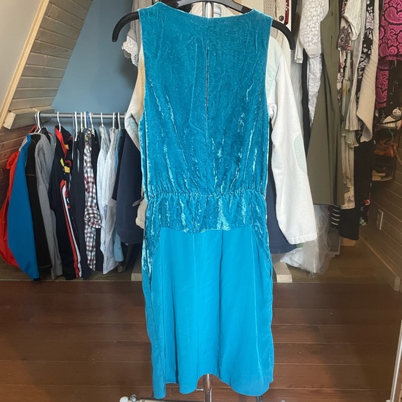 BCBGeneration indigo cocktail dress. - Picture 2 of 4